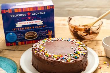 Lets Celebrate cake kit by Delicious Alchemy