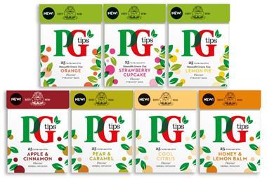 pg tips herbal range tea
