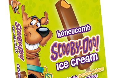 beechdean ice cream lolly scooby doo