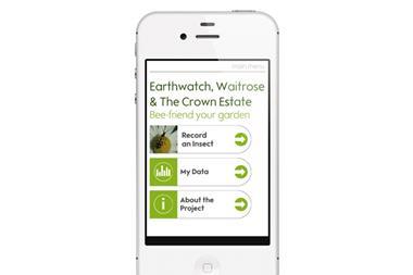 Waitrose Bee Friendly app