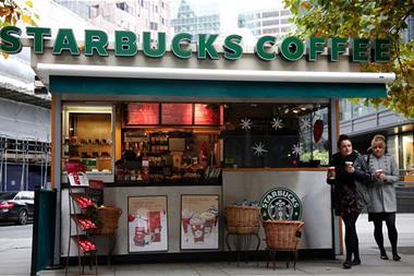 Starbucks Kiosk