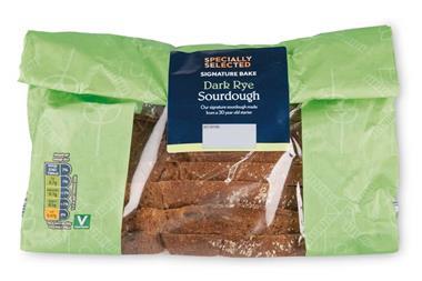 Dark Rye Sourdough Sliced Loaf