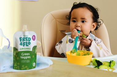Fred & Flo Organic Green Veggies Pouch weaning
