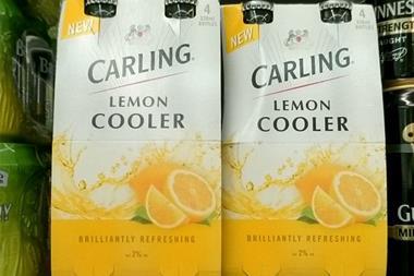 Carling Lemon Cooler