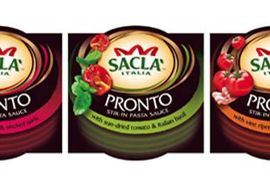 Sacla' pots up Pronto ambient pasta sauce range