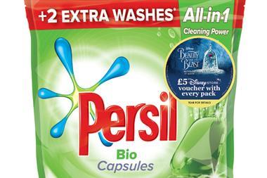 Persil Bio Beauty and the Beast tie-up pack