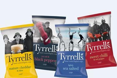 Tyrells packaging