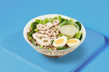 Greggs Chicken, Grains and Greens bowl