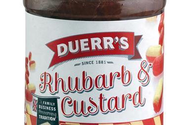 Duerr's Rhubarb & Custard Jam