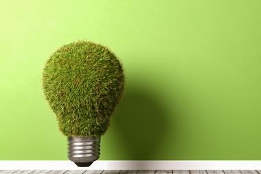 Green energy lightbulb