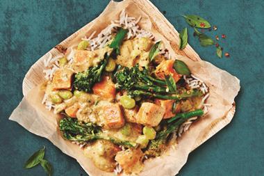 marks and spencer plant kitchen vegan thai green curry