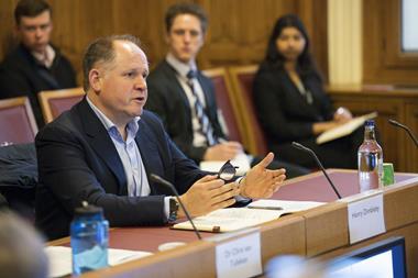 Henry Dimbleby at the House of Lords Food, Diet and Obesity Committee inquiry