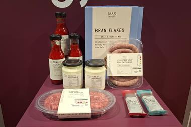 M&S Only... ingredients