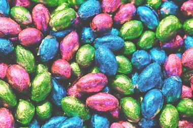 chocolate eggs easter