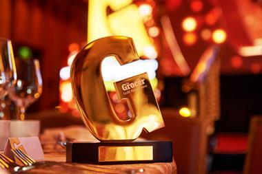 Grocer Gold Award trophy