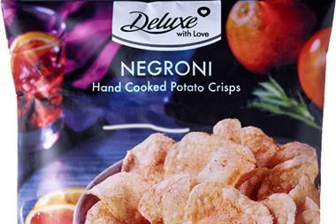 Lidl Deluxe with Love Negroni Crisps