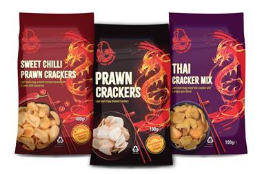 Surya Snacks prawn crackers