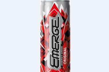 Emerge energy drink redesign
