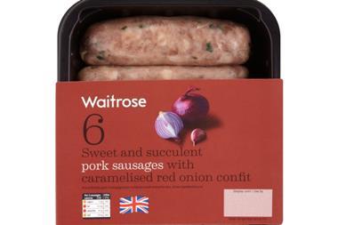 Waitrose Award winning sausages