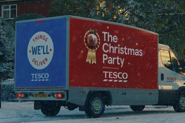 Tesco Christmas 1 - Delivery Van