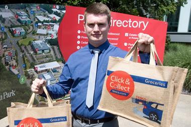 Click and collect tesco