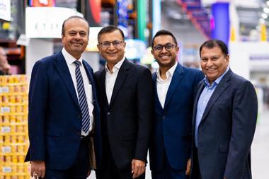 Pictured left to right: Manish Dhamecha, Pradip Dhamecha, Anand Dhamecha and Mukesh Vithlani