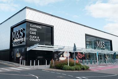 Marks & Spencer store front