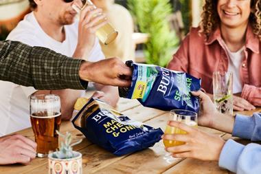 Burts Snacks sharing