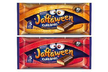Jaffa Cake bars McVitie’s Jaffaween