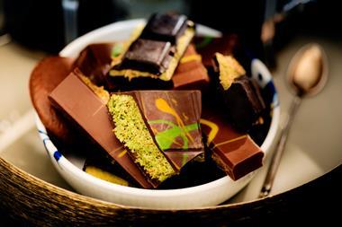 Dubai-style chocolate