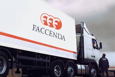 Faccenda turkey supplier truck