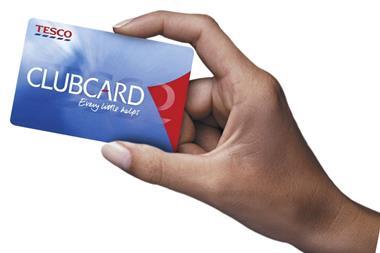 Clubcard in hand