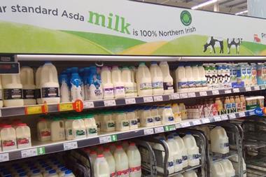Asda dairy aisles