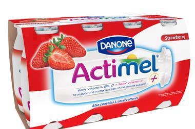 Actimel packaging