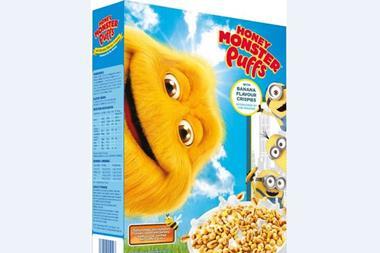 Honey Monster Puffs with Minions