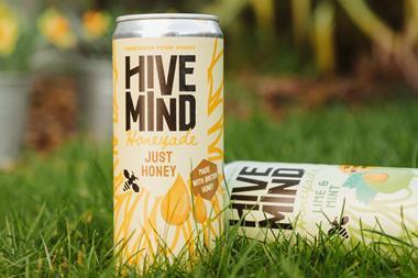 Hive Mind honeyade cans