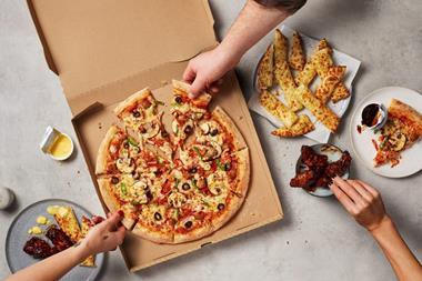 Papa Johns meal