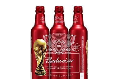 budweiser world cup 2018 aluminium bottles