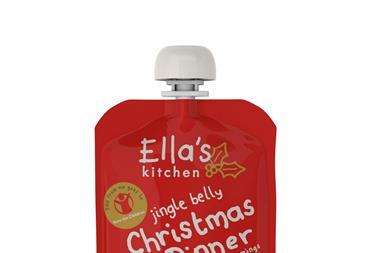 Ellas Kitchen Jingle Belly Christmas pouch
