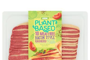 Asda Plant Based 10 Meat-Free Bacon Style Rashers