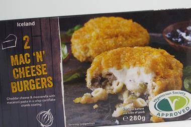 iceland mac and cheese burgers
