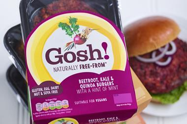 Gosh Beetroot Kale and Quinoa burgers