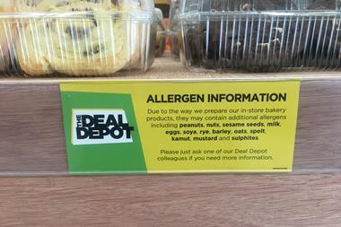 asda deal depot allergens