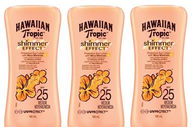 Hawaiian Tropic Shimmer Effect