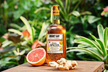 Mount Gay Bottle and Ingredients