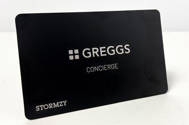 Greggs VIP card