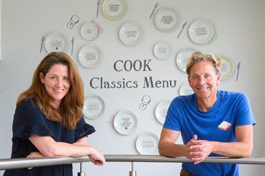 Rosie and Ed cook foods founders