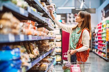 shopper supermarket bread
