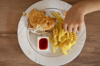 kids meal restaurant chips burger