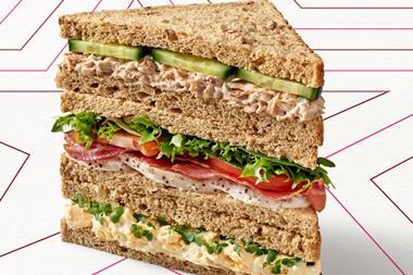 Pret A Manger Granary Everyday Triple sandwiches